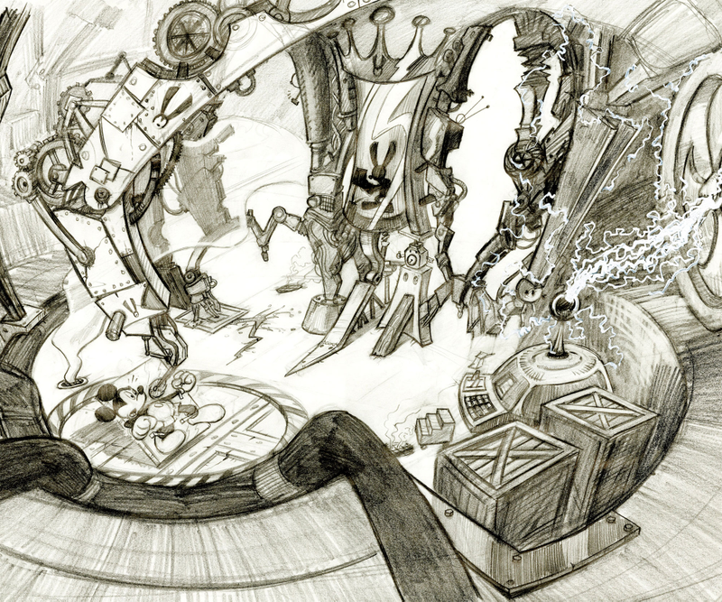 Illustration for article titled The Epic Art of Epic Mickey